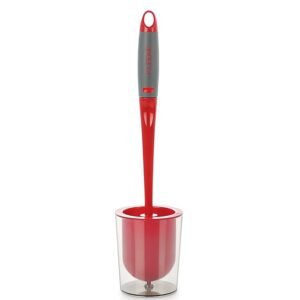 Kleeno by Cello Premium Plastic Toilet Brush with Holder